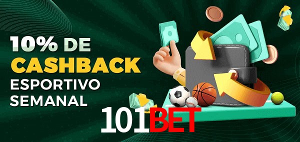 10% de bônus de cashback na 101bet